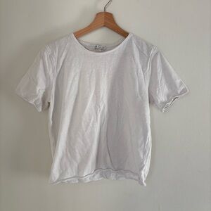 Zara Basic White Tee Women’s Large